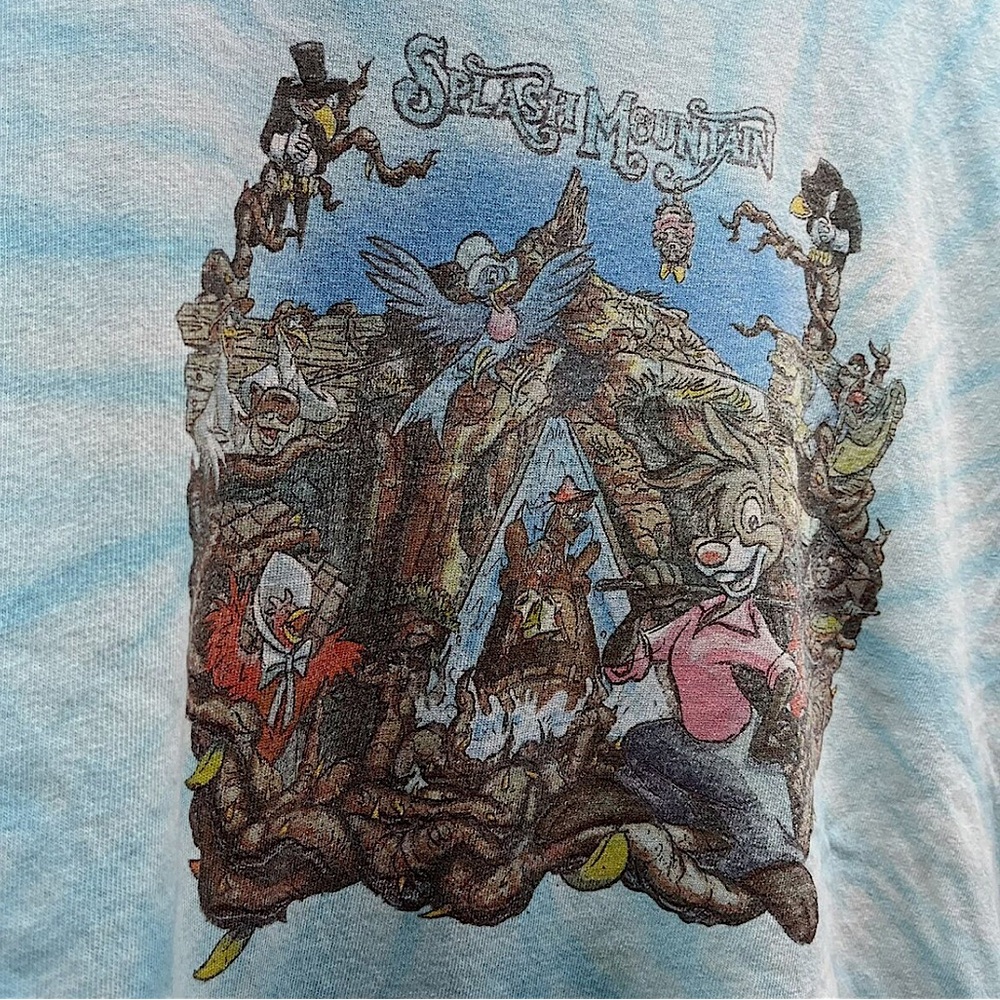 RARE Splash Mountain t-shirt Disneyland‎ top - Picture 2 of 6